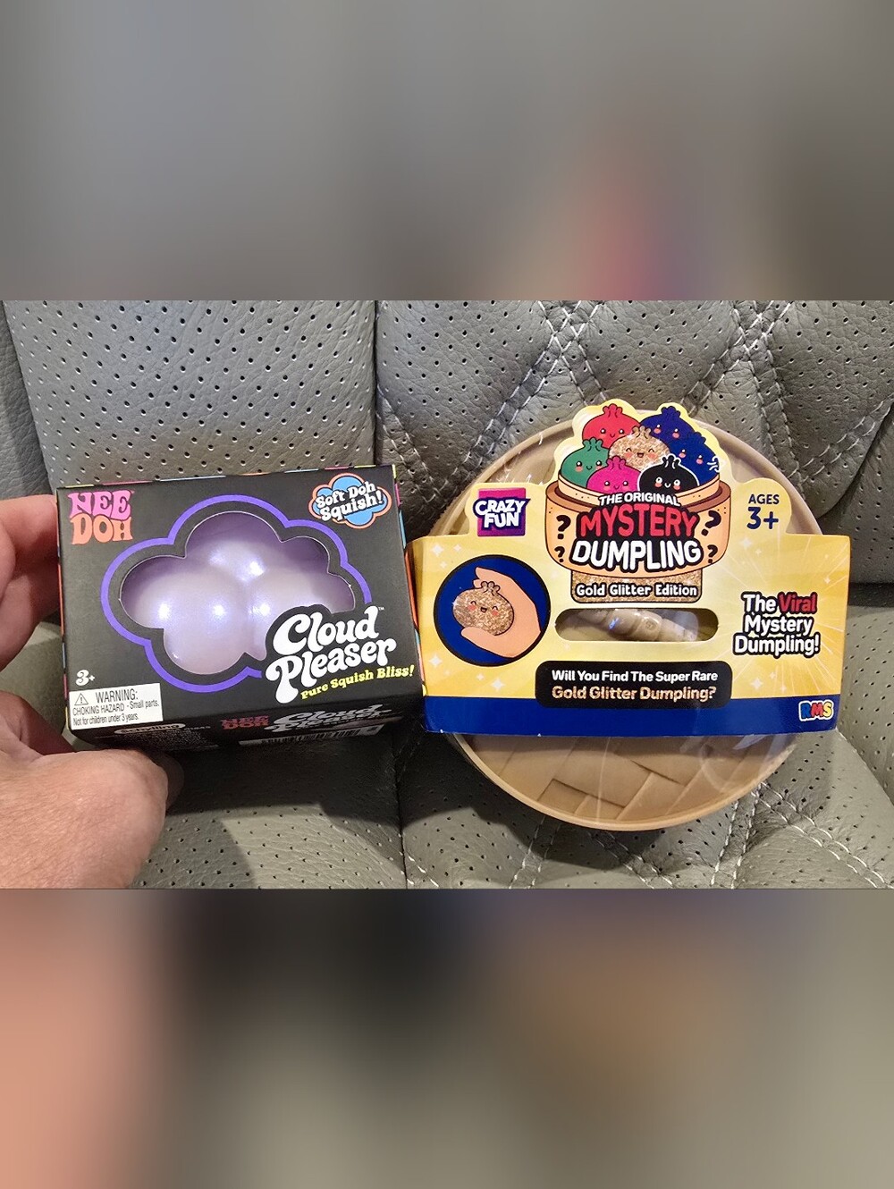 Bundle-nee Doh Cloud Pleaser And Gold Glitter Dumpling